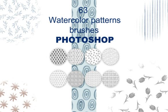 63 Photoshop Pattern Brushes: Enhancing Digital Art with Authentic Textures
