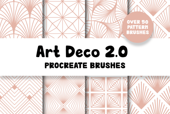 Art Deco Patterns 2.0 Procreate Brushes