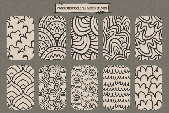 Doodlefill Procreate Pattern Brushes: Create Bold, Seamless Designs in Seconds