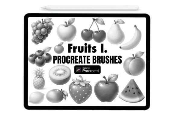 Enhancing Creativity with Cute Fruits Procreate Brushes: A Must-Have Tool for Modern Digital Artists