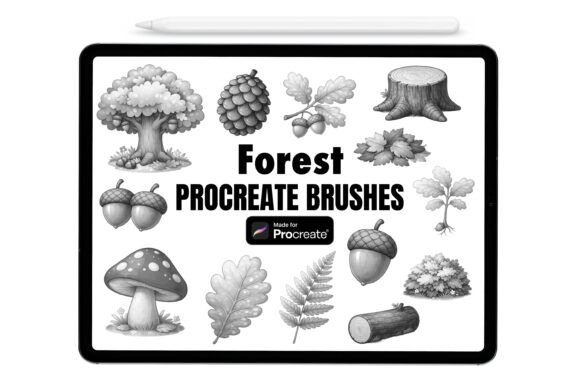 Forest Procreate Brushes: A Creative Toolkit for Nature-Inspired Digital Art
