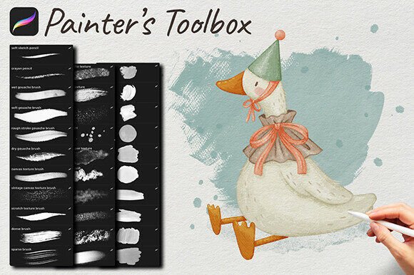 Painter’s Toolbox: Enhancing Digital Art with Procreate Brushes