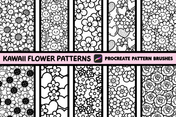Procreate Coloring Book Pattern Brushes: Creative Tools for Print and Digital Art Projects