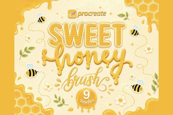 Procreate Honey Lettering Brushes: Sweetening Your Digital Art Workflow