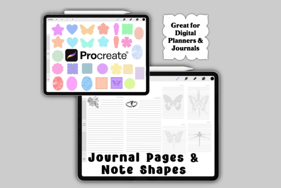 Procreate Journal Brushes Note Shapes: Elevating Digital Creativity with Aesthetic Layouts