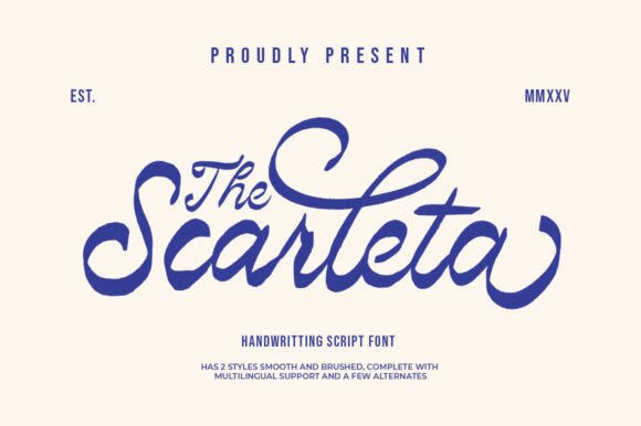 The Scarleta: A Strategic Choice for Creative Typography