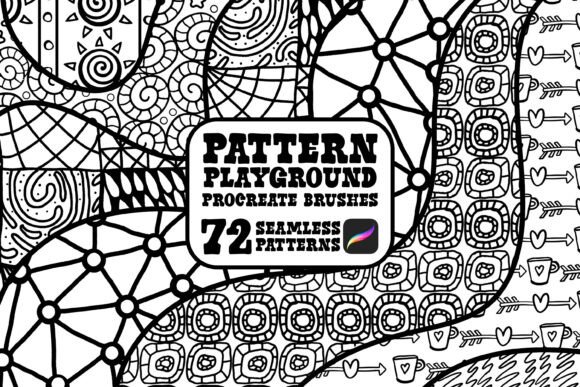 Unlocking Creativity with Pattern Playground 72 Procreate Brushes