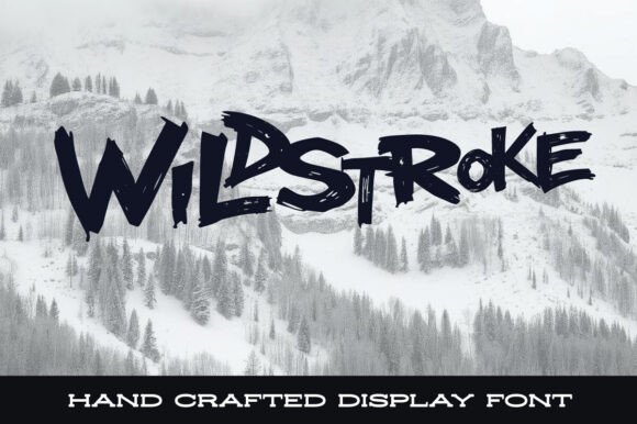 Wildstroke: A Bold Font for Expressive Design